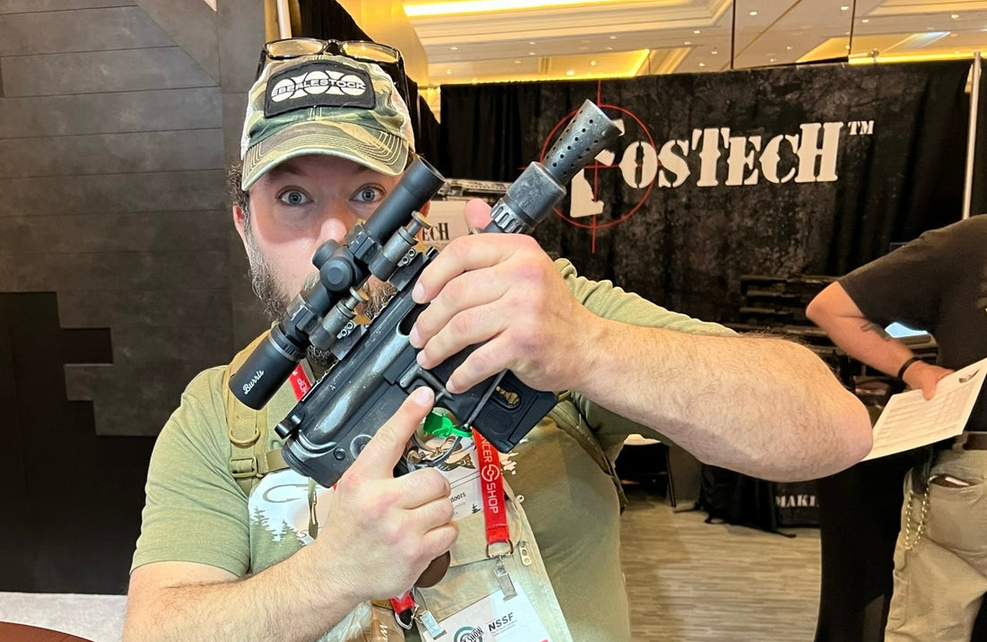 Funny Starwars Blaster Pistol in 22 Long Rifle caliber