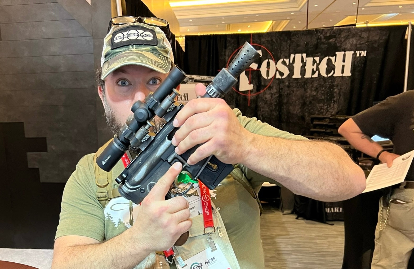 Funny Starwars Blaster Pistol in 22 Long Rifle caliber