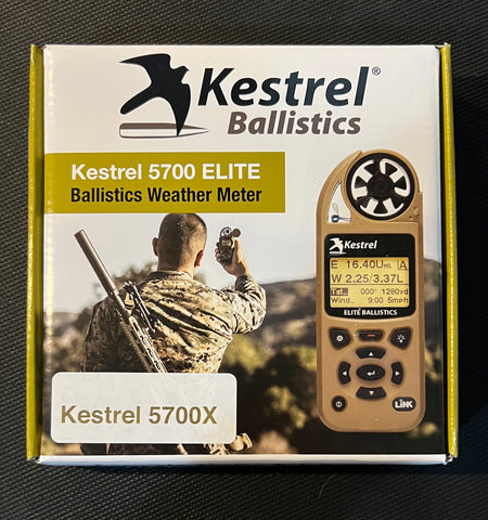 Kestrel 5700X Elite Applied Ballistics Solver in Product box for sale